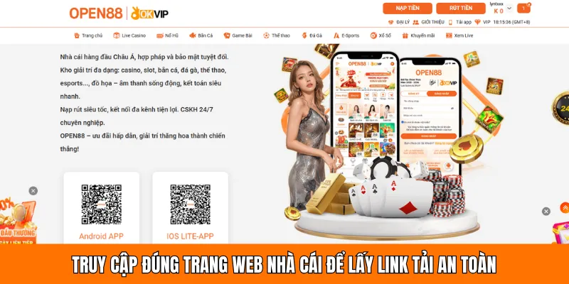 nạp tiền open88